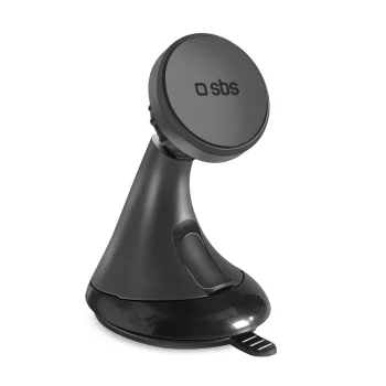 SBS automobilinis telefono laikiklis ant stiklo / prietaisų skydelio, juodas
