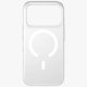 Uniq Clario Magclick Charging dėklas, skirtas iPhone 17 Pro, skaidrus
