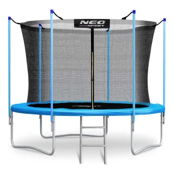 Sodo batutas Neo-Sport 312 cm (10ft) su vidiniu tinklu ir kopėtėlėmis