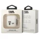 Karl Lagerfeld Silicone Karl & Choupette dėklas AirPods 1 / 2, Baltas