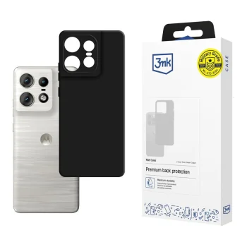 3Mk Protection Matt Case for Motorola Edge 50 Pro - Black