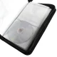 Disc case for 80 cd/dvd discs brown