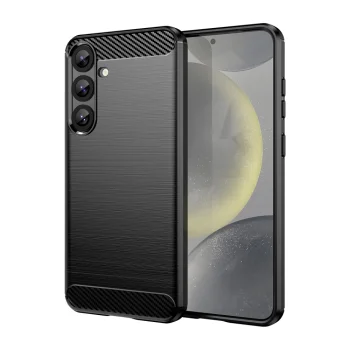Dėklas Carbon Case telefonui Samsung Galaxy S26 Ultra, juodas