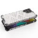 Dėklas Samsung Galaxy M53 5G Honeycomb su lanksčiu rėmeliu, juodas