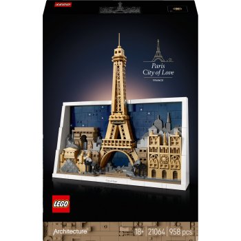 LEGO Architecture 21064 Paris - City of Love konstravimo rinkinys