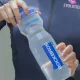 Dviračio gertuvė Rockbros, 750 ml, skaidri su mėlynu snapeliu