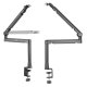 Aliuminis mikrofono stovas NanoRS RS471, juodas