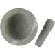 Granitinė grūstuvė Gefu Crunchy 17.3 cm, pilka