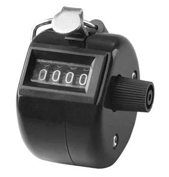 Manual Tally Counter Clicker AG75A, Black