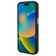 Guess Silicone Script Metal Logo & Frame dėklas iPhone 16 Pro Max, juodas