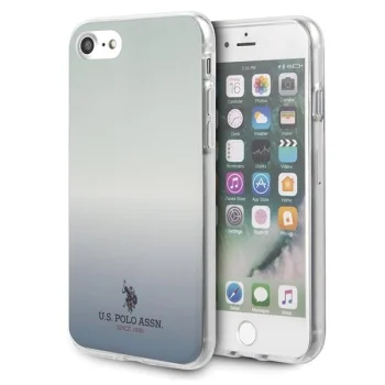 Apple iPhone 8 / 7 / SE (2020) (2022) 4.7" US Polo Gradient Pattern Collection Case Cover (USHCI8TRDGLB), Blue