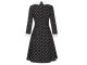 Wednesday Addams vaikiškas kostiumas - suknelė, 115–125 cm