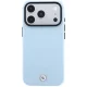 BMW Kevlar Metal Logo MagSafe case for iPhone 18 Pro Max / 17 Pro Max, blue