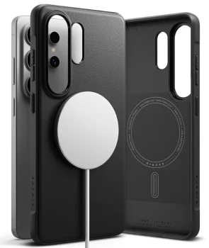Ringke Onyx MagSafe dėklas telefonui Samsung Galaxy S26 Ultra, juodas
