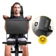 Reguliuojamas sportinis suolas 4Fizjo 1503 PRO, juodas