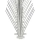 Metaliniai spygliai nuo paukščių ir balandžių 50x11x4 cm