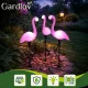 Gardlov saulės energijos sodo šviestuvai Flamingas, 3 vnt.