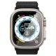 Spigen Glas.tR Slim Pro apsauginis stiklas Apple Watch Ultra (49mm), smėlinis