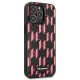 Karl Lagerfeld Monogram Plaque dėklas iPhone 13 Pro / 13 6.1\", rausvas