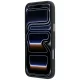 Karl Lagerfeld Smooth Big Resin Signature Logo dėklas iPhone 18 / 17 Pro Max, juodas