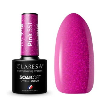Claresa Hybrid Nail Polish Pink 551, 5g