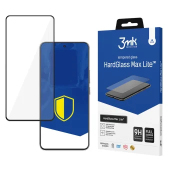 3mk HardGlass Max Lite Tempered Glass for Xiaomi 15 Ultra Black