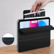 Tech-Protect Smartcase Magnetic dėklas, skirtas iPad 10.9 (2022) / 11 (2025), juodas