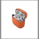 Uniq Clyde Lock dėklas ausinėms AirPods 4, oranžinis