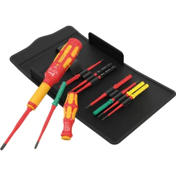 VDE atsuktuvų rinkinys Wera Kraftform Kompakt Safe-Torque Speed Set Basic 1, 11 dalių