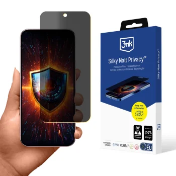 3mk Silky Matt Privacy ekrano apsauginė plėvelė Google Pixel 9 Pro XL