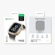 AmazingThing Titan Pro aliumininis dėklas Apple Watch 11 46mm, auksinis