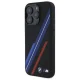 BMW Silicone Random Lines MagSafe dėklas iPhone 16 Pro Max telefonui, juodas