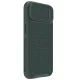 Nillkin Textured S Case for iPhone 14 Pro Max with Camera Cover, Dark Green