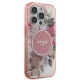 Guess IML Flower & Tonal Circle MagSafe iPhone 16 Pro Case - Pink