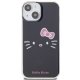 Hello Kitty iPhone 15 dėklas IML Kitty Face, juodas