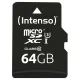 Intenso microSDXC 64GB UHS-I U3 V30 Professional atminties kortelė su adapteriu