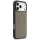Mercedes dėklas iPhone 17 Pro Max telefonui Leather Vintage Logo MagSafe, smėlio