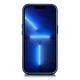 iCarer Case Leather Cover Genuine Leather Phone Case Cover iPhone 14 Pro Max blue (WMI14220708-BU) (MagSafe compatible)