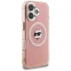 Karl Lagerfeld IML Choupette Head Logo MagSafe dėklas iPhone 16, rožinis