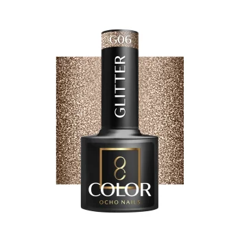 Ocho Nails Glitter Gel Polish G06, 5 g