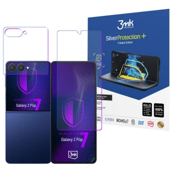 3mk SilverProtection+ Folded Edition apsauginė plėvelė, skirta Samsung Galaxy Z Flip 7