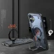 Dėklas Hybrid Armor Trendy su MagSafe skirtas iPhone 16, mėlynas