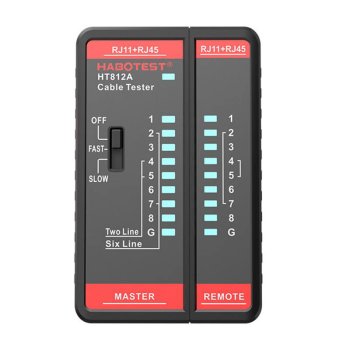 Habotest HT812A Network Cable Tester RJ45/RJ11