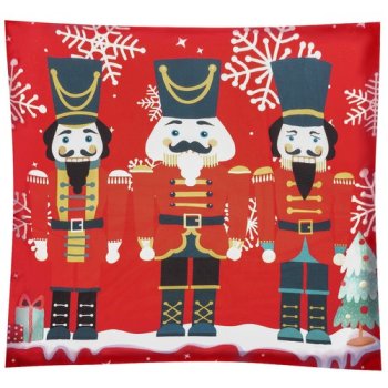 Ruhhy 22313 Decorative Pillowcase 45x45 cm, Nutcracker