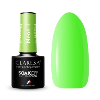 Claresa NEON 4 Hybrid Nail Polish, 5g