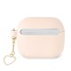 Guess Silicone Heart Charm dėklas Apple AirPods 3, Rožinis (GUA3LSCHSP)