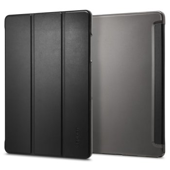 Spigen Smart Fold atverčiamasis dėklas Samsung Galaxy Tab A9+ / A11+ Juodas