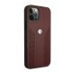 BMW Curve Perforate dėklas iPhone 12 Pro Max, raudonas