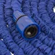 Expandable Garden Hose 20m - 60m with 7-Function Spray Gun Blue