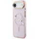 Karl Lagerfeld IML Choupettes Karl Script Logo MagSafe dėklas telefonui iPhone Air, rožinis